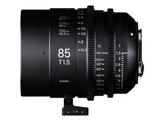 Sigma 85mm T1.5 High-Speed Cine Prime - Canon Fit