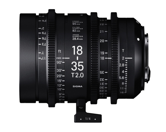 Sigma 18-35mm T2 High-Speed Zoom - Canon Fit