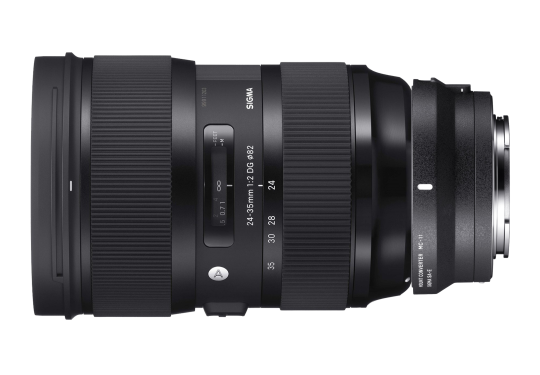 Sigma 24-35mm f/2 DG HSM Art + MC-11 - Sony Fit