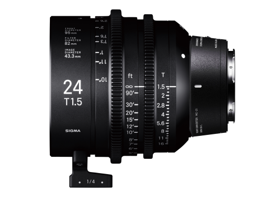 Sigma 24mm T1.5 High-Speed Cine Prime - Leica Fit