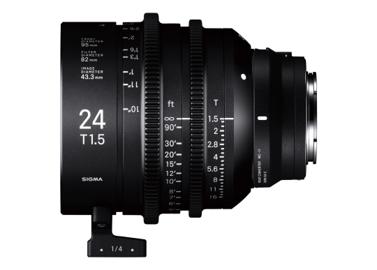 Sigma 24mm T1.5 High-Speed Cine Prime - Sony Fit