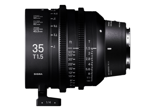 Sigma 35mm T1.5 High-Speed Cine Prime - Leica Fit