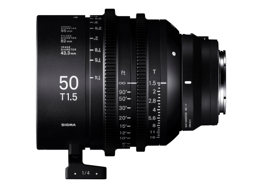 Sigma 50mm T1.5 High-Speed Cine Prime - Sony Fit