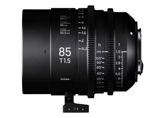 Sigma 85mm T1.5 High-Speed Cine Prime - Canon Fit