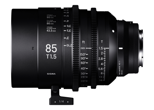 Sigma 85mm T1.5 High-Speed Cine Prime - Sony Fit