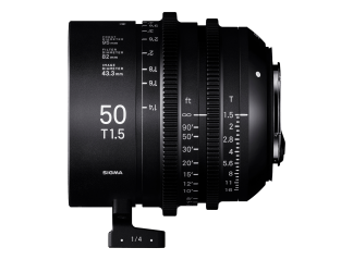 Sigma 50mm T1.5 High-Speed Cine Prime - Canon Fit